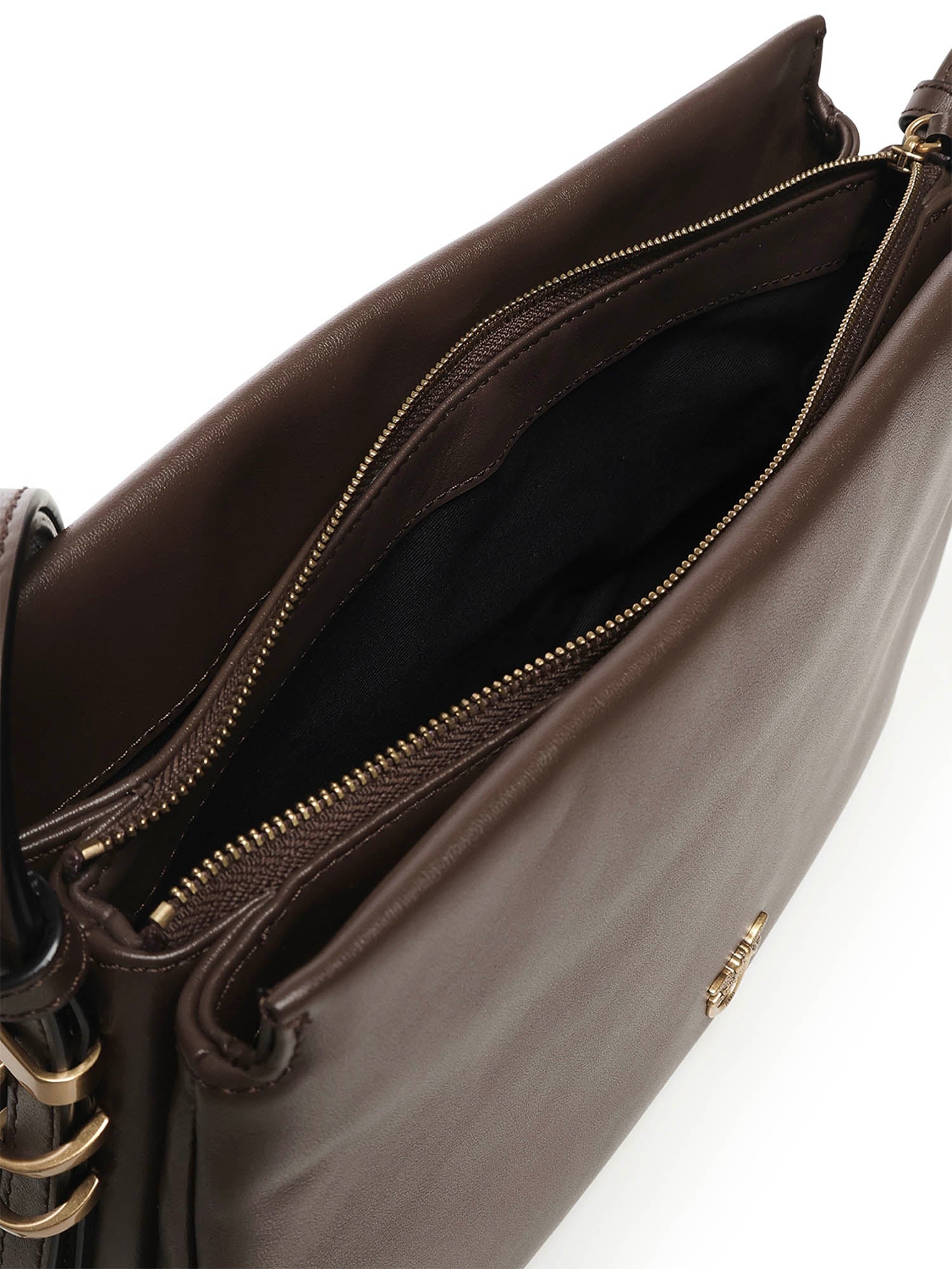 Borsa One, Two, Three Bag in pelle 105161 A0QOL74Q PINKO 