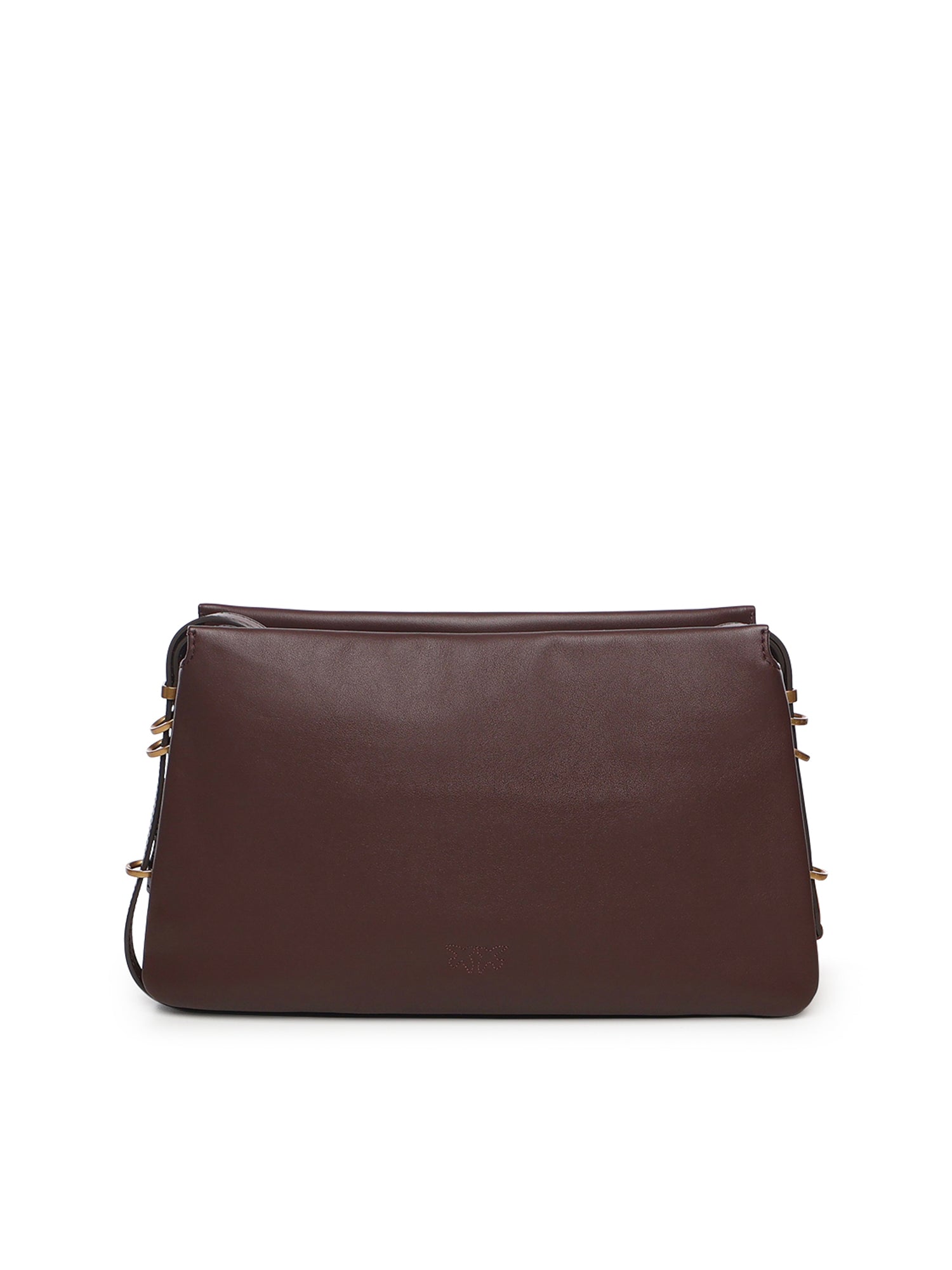 Borsa One, Two, Three Bag in pelle 105161 A0QOLA7Q PINKO 