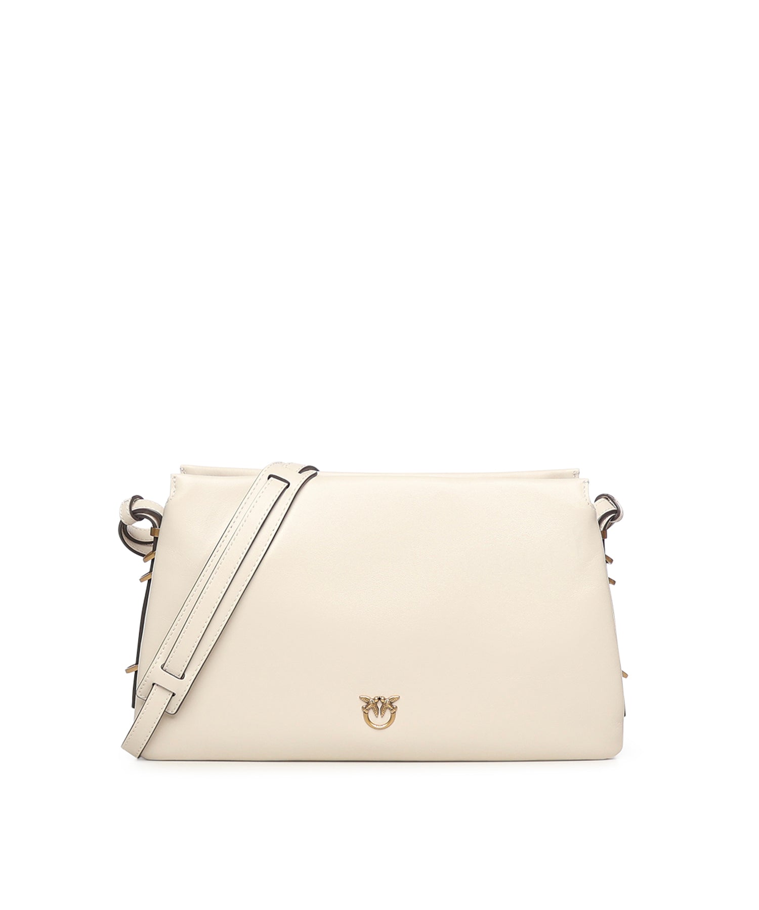 Borsa a tracolla One, Two, Three Bag in pelle 105161 A0QOZ14Q PINKO 