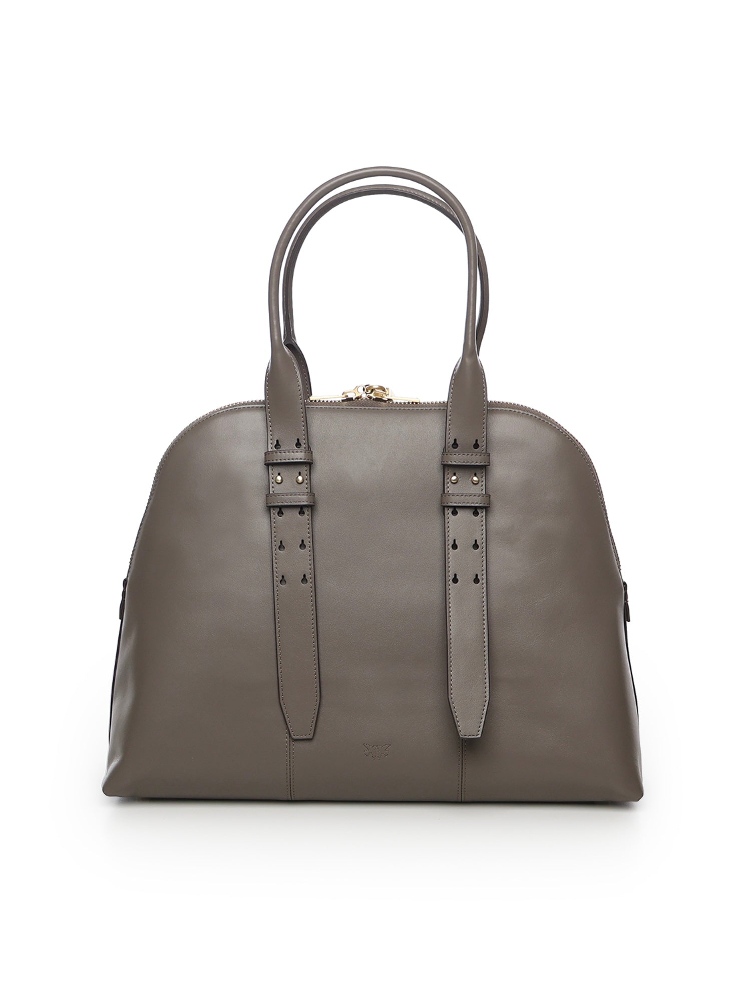 Borsa bowling a mano Escape Bag maxi in pelle<BR/> 105172 A0QOK33V PINKO 