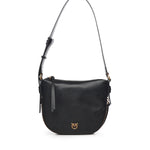 Borsa hobo a spalla piccola in pelle 105332 A0QOZ99Q PINKO 