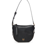Borsa hobo a spalla piccola in pelle 105332 A0QOZ99Q PINKO 