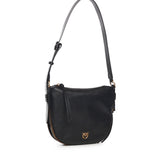 Borsa hobo a spalla piccola in pelle 105332 A0QOZ99Q PINKO 