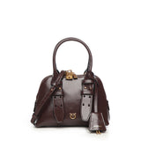 Borsa a mano piccola Escape Bag in pelle 105333 A2VWLA7Q PINKO 