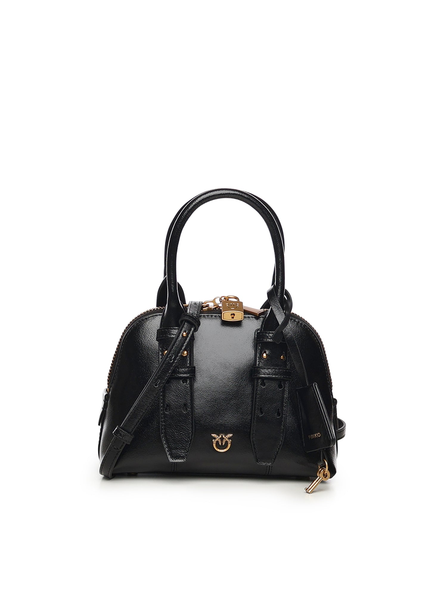 Borsa a mano piccola Escape Bag in pelle 105333 A2VWZ99Q PINKO 