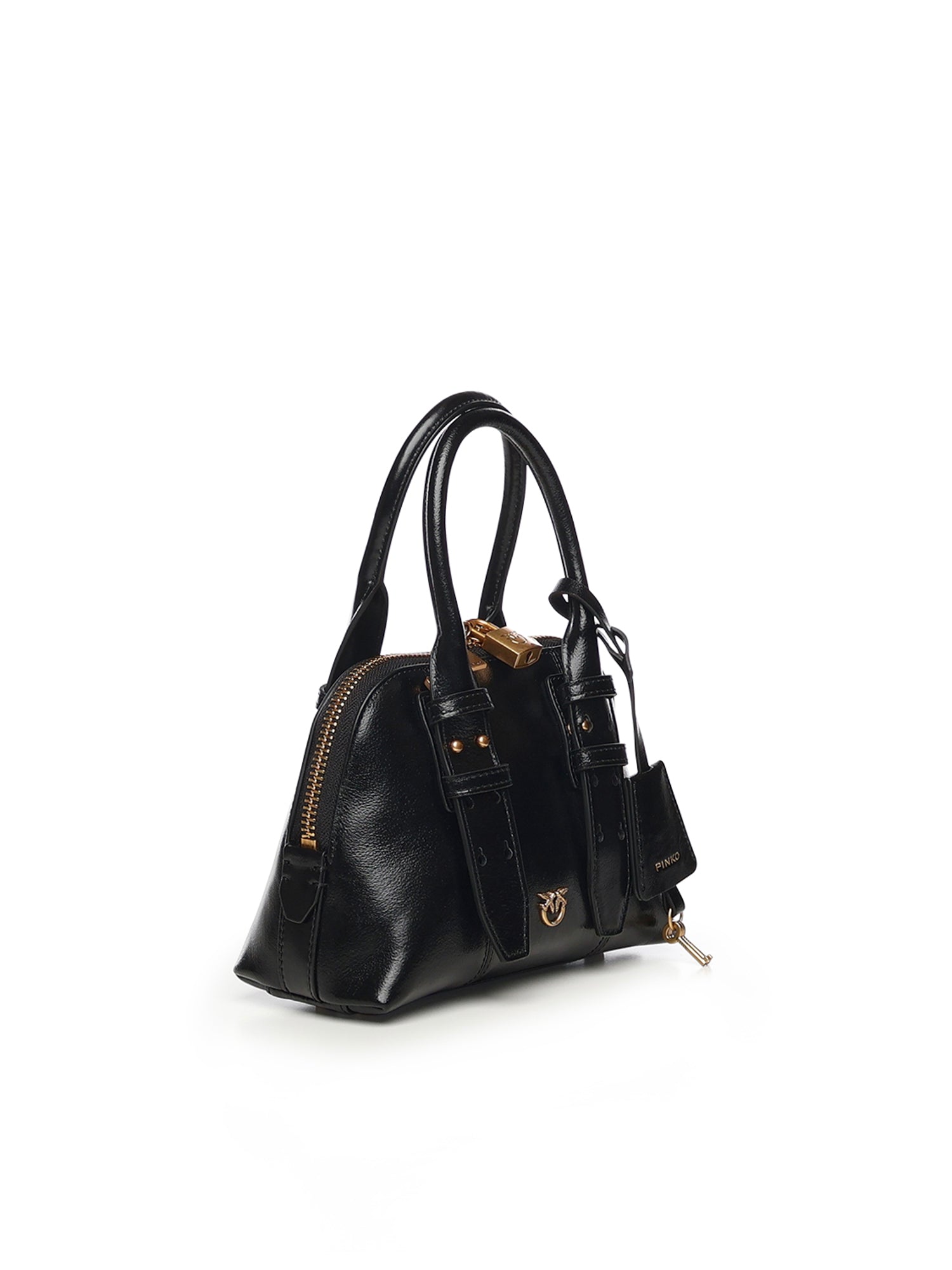 Borsa a mano piccola Escape Bag in pelle 105333 A2VWZ99Q PINKO 