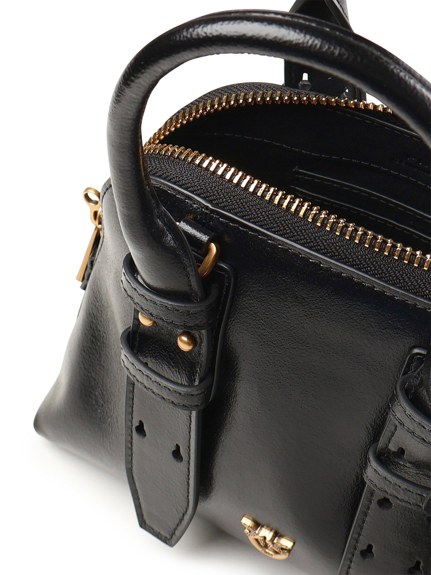 Borsa a mano piccola Escape Bag in pelle 105333 A2VWZ99Q PINKO 