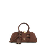 Borsa bowling Escape Bag Horizontal in suede 105334 A2JHL74V PINKO 