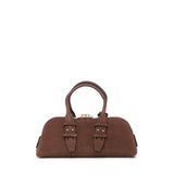 Borsa bowling Escape Bag Horizontal in suede 105334 A2JHL74V PINKO 
