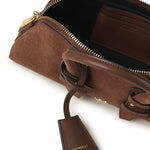 Borsa bowling Escape Bag Horizontal in suede 105334 A2JHL74V PINKO 
