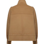 Caban in panno double con collo alto 105341 A2XMCAM PINKO 
