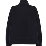 Caban in panno double con collo alto<BR/> 105341 A2XMZ99 PINKO 