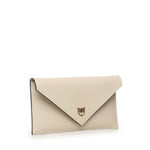 Bustina in pelle con logo Love Birds 105347 A0F1Z14Q PINKO 