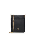 Borsa a tracolla con logo 105352 A0QOZ99V PINKO 