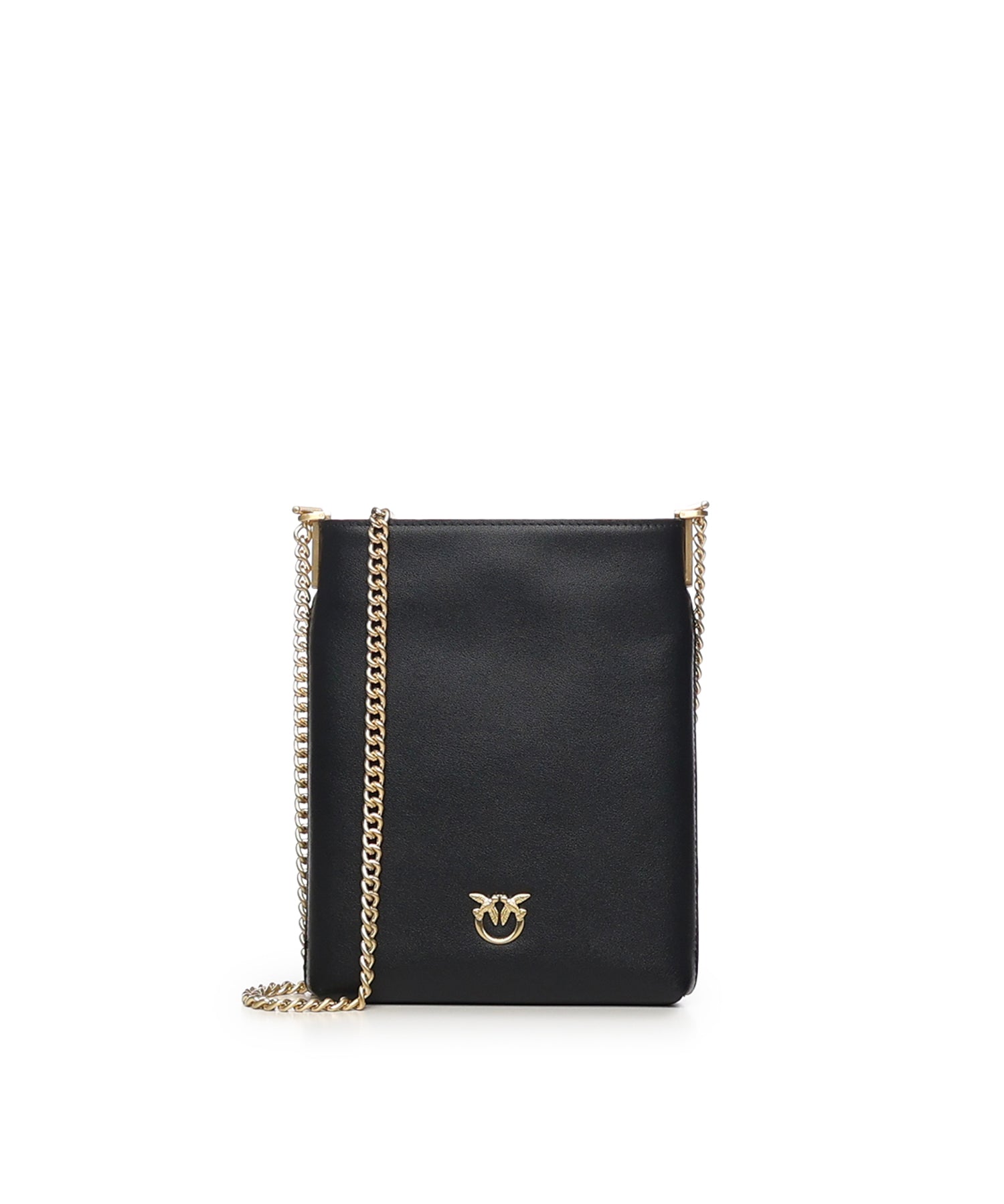 Borsa a tracolla con logo 105352 A0QOZ99V PINKO 