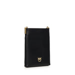 Borsa a tracolla con logo 105352 A0QOZ99V PINKO 