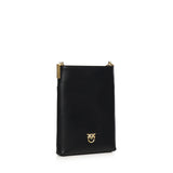 Borsa a tracolla con logo 105352 A0QOZ99V PINKO 
