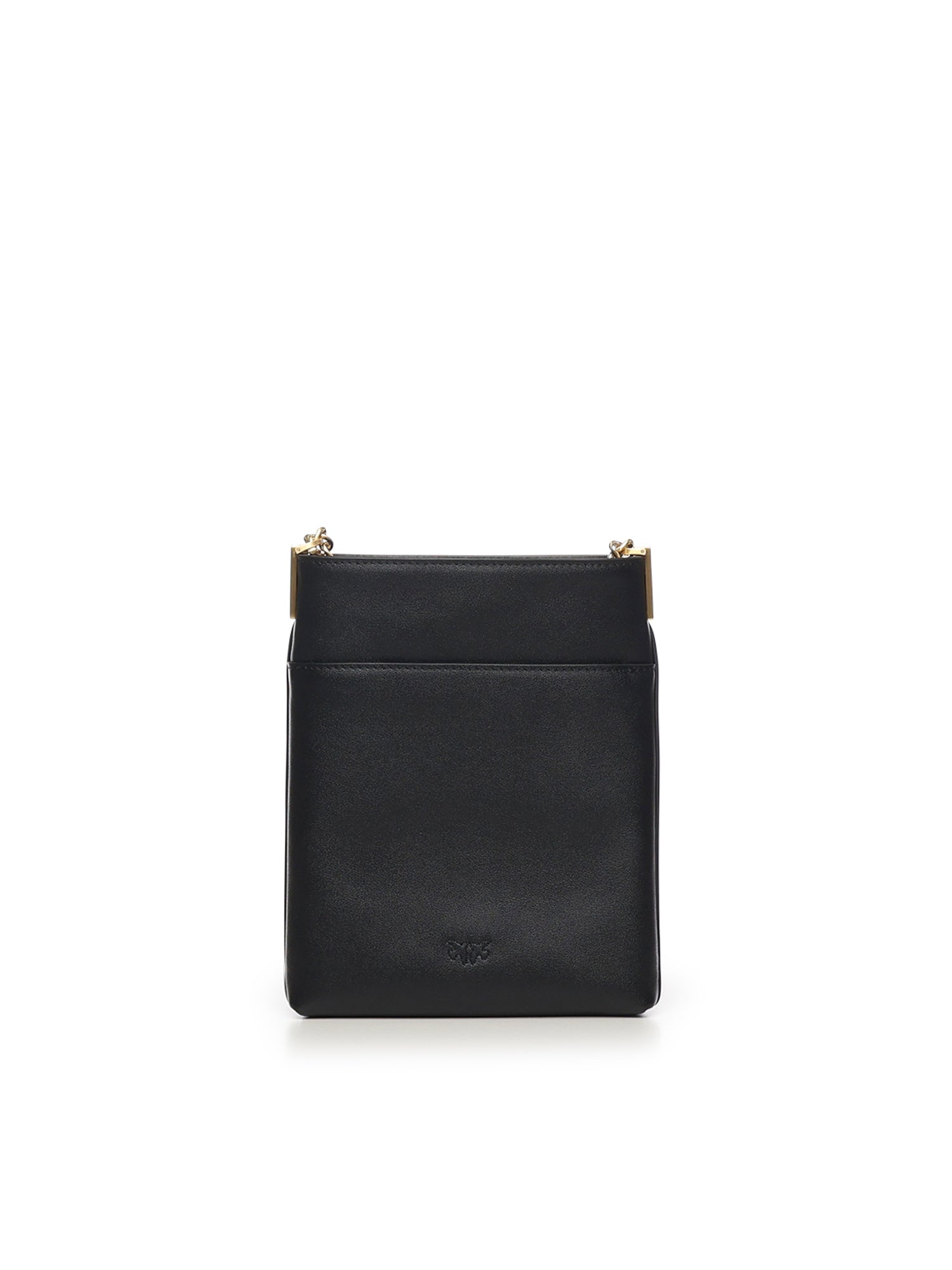 Borsa a tracolla con logo 105352 A0QOZ99V PINKO 