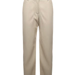 Pantaloni balloon effetto pelle soft touch 105371 A2P4C03 PINKO 
