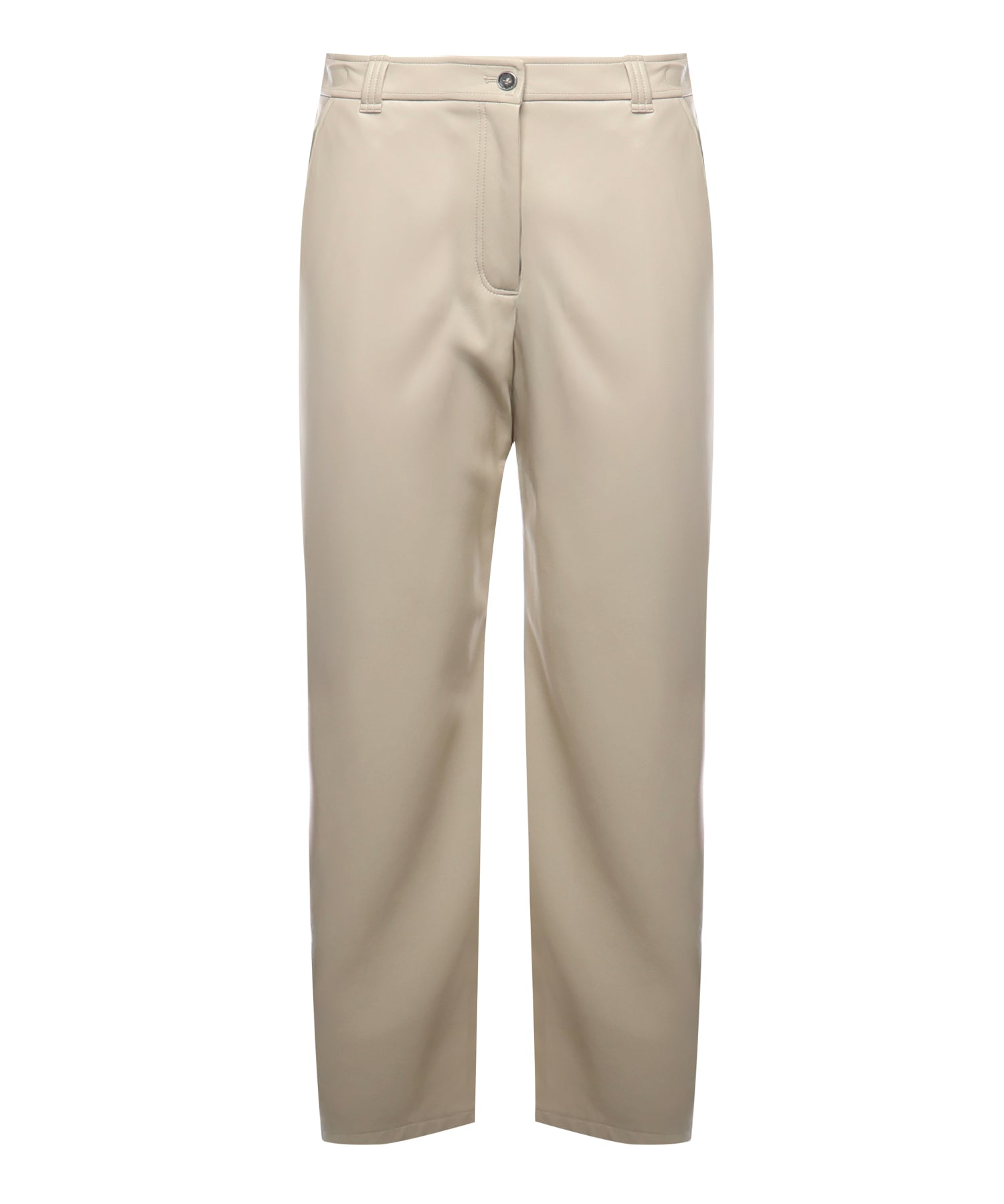 Pantaloni balloon effetto pelle soft touch 105371 A2P4C03 PINKO 