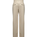 Pantaloni balloon effetto pelle soft touch 105371 A2P4C03 PINKO 