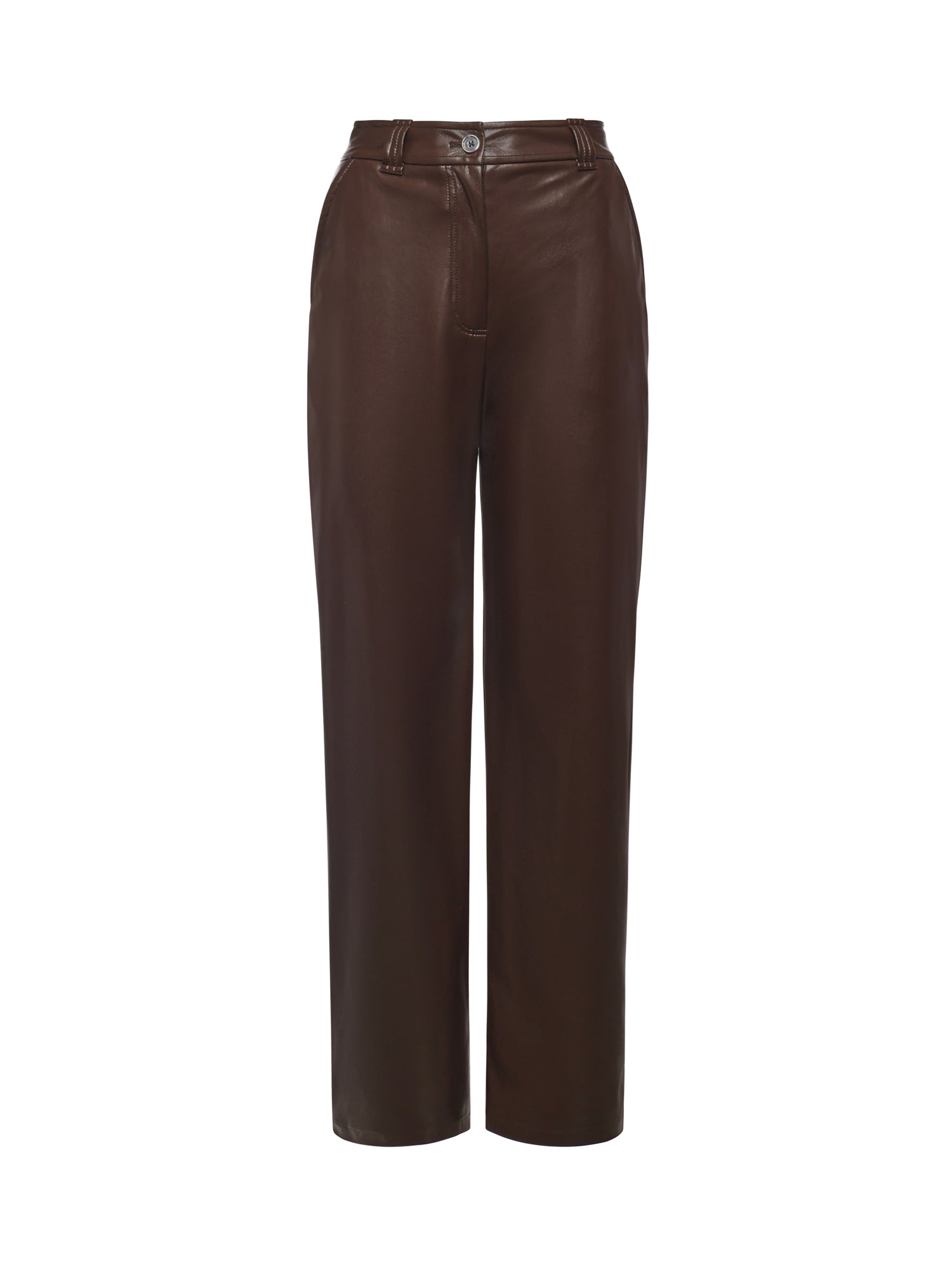 Pantaloni balloon effetto pelle soft touch 105371 A2P4M22 PINKO 
