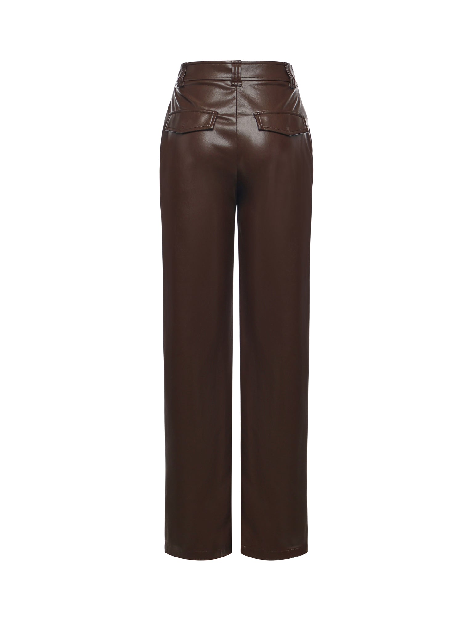 Pantaloni balloon effetto pelle soft touch 105371 A2P4M22 PINKO 