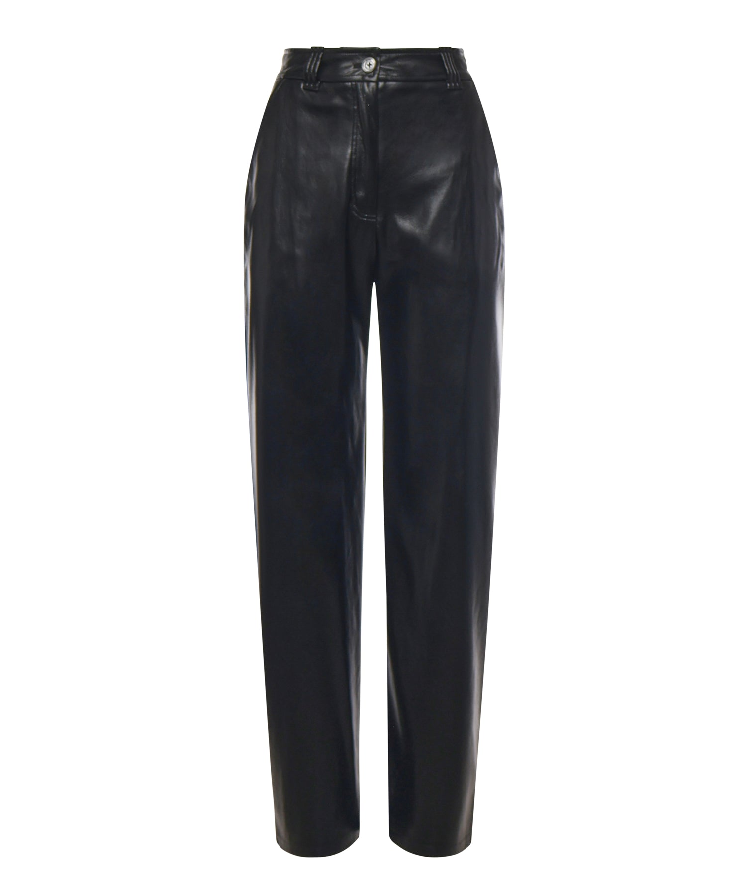 Pantaloni balloon effetto pelle soft touch 105371 A2P4Z99 PINKO 