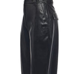 Pantaloni balloon effetto pelle soft touch 105371 A2P4Z99 PINKO 