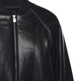 Bomber cropped effetto pelle 105372 A2P4Z99 PINKO 