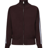 Felpa con zip e logo<BR/> 105391 A2FQR57 PINKO 
