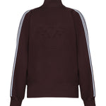 Felpa con zip e logo<BR/> 105391 A2FQR57 PINKO 