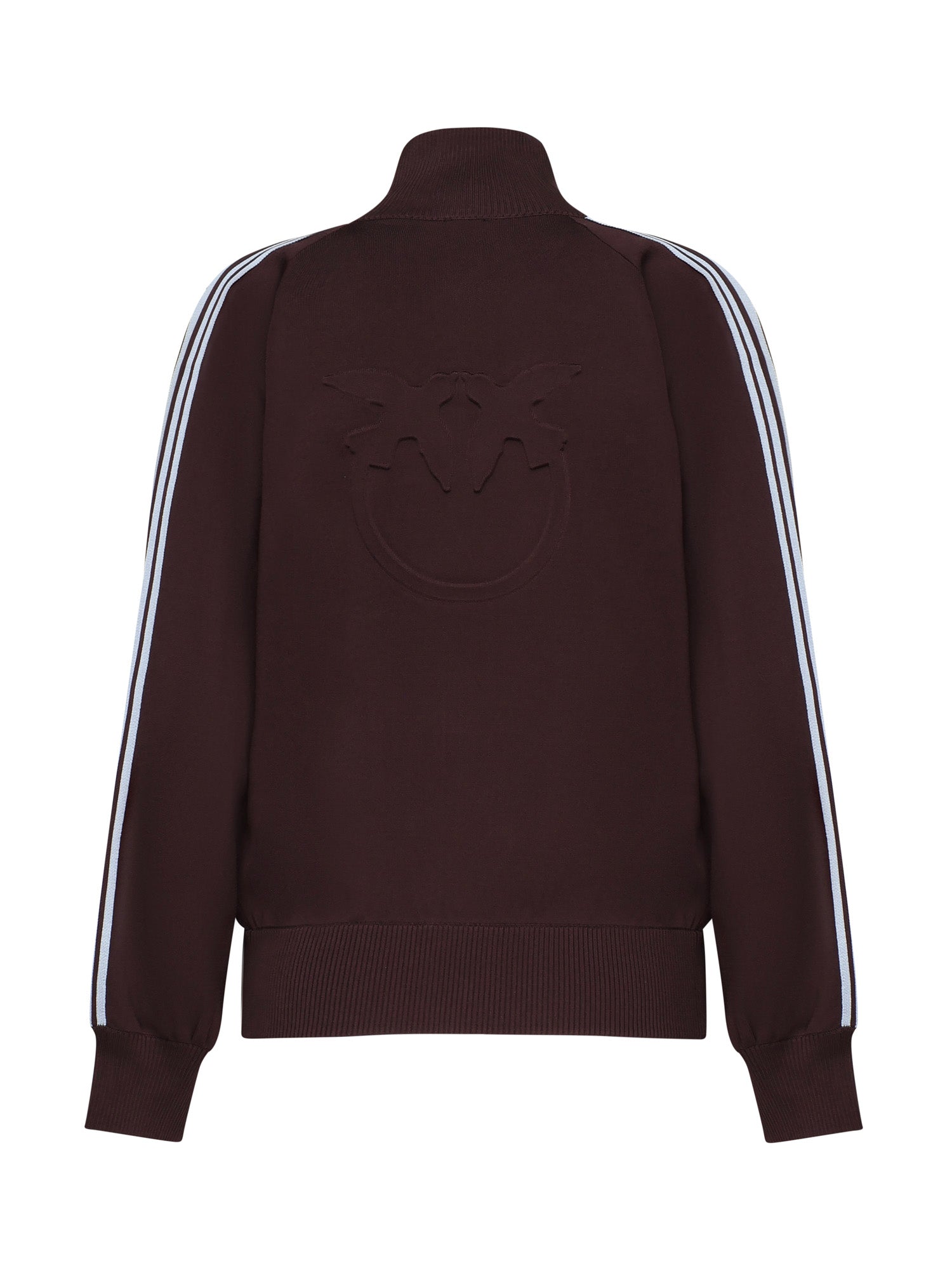 Felpa con zip e logo<BR/> 105391 A2FQR57 PINKO 