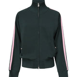 Felpa con zip e logo 105391 A2FQX77 PINKO 