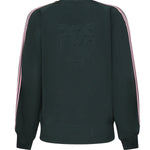Felpa con zip e logo 105391 A2FQX77 PINKO 