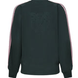 Felpa con zip e logo 105391 A2FQX77 PINKO 