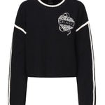 Maglione Alicudi con logo 105397 A2PKEZ1 PINKO 