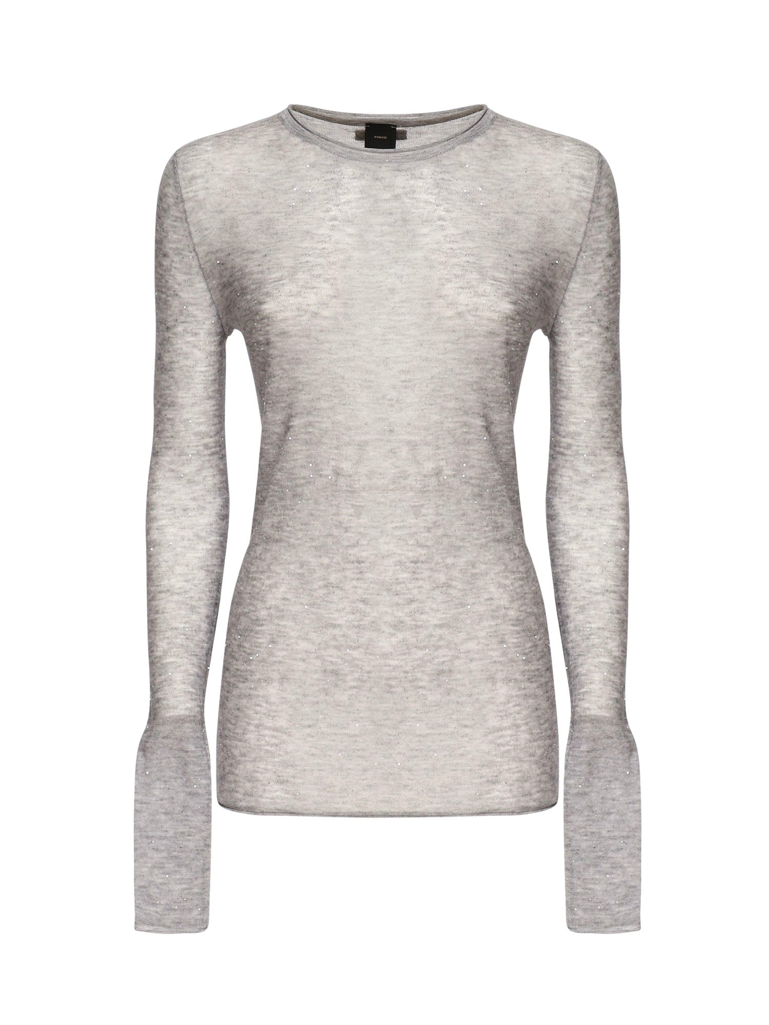 Maglia Pico con micro paillettes<BR/> 105398 A2PMI42 PINKO 