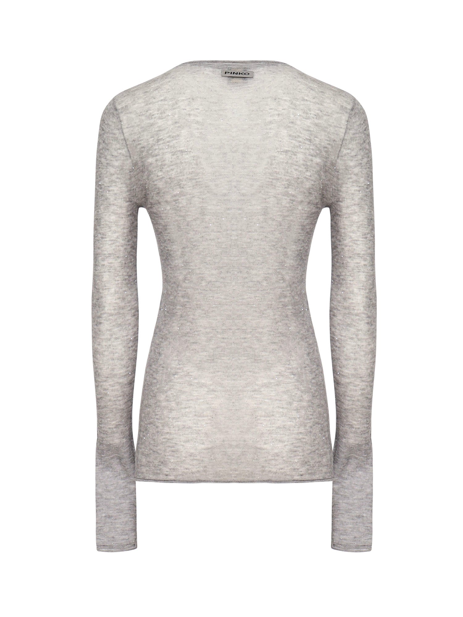 Maglia Pico con micro paillettes<BR/> 105398 A2PMI42 PINKO 