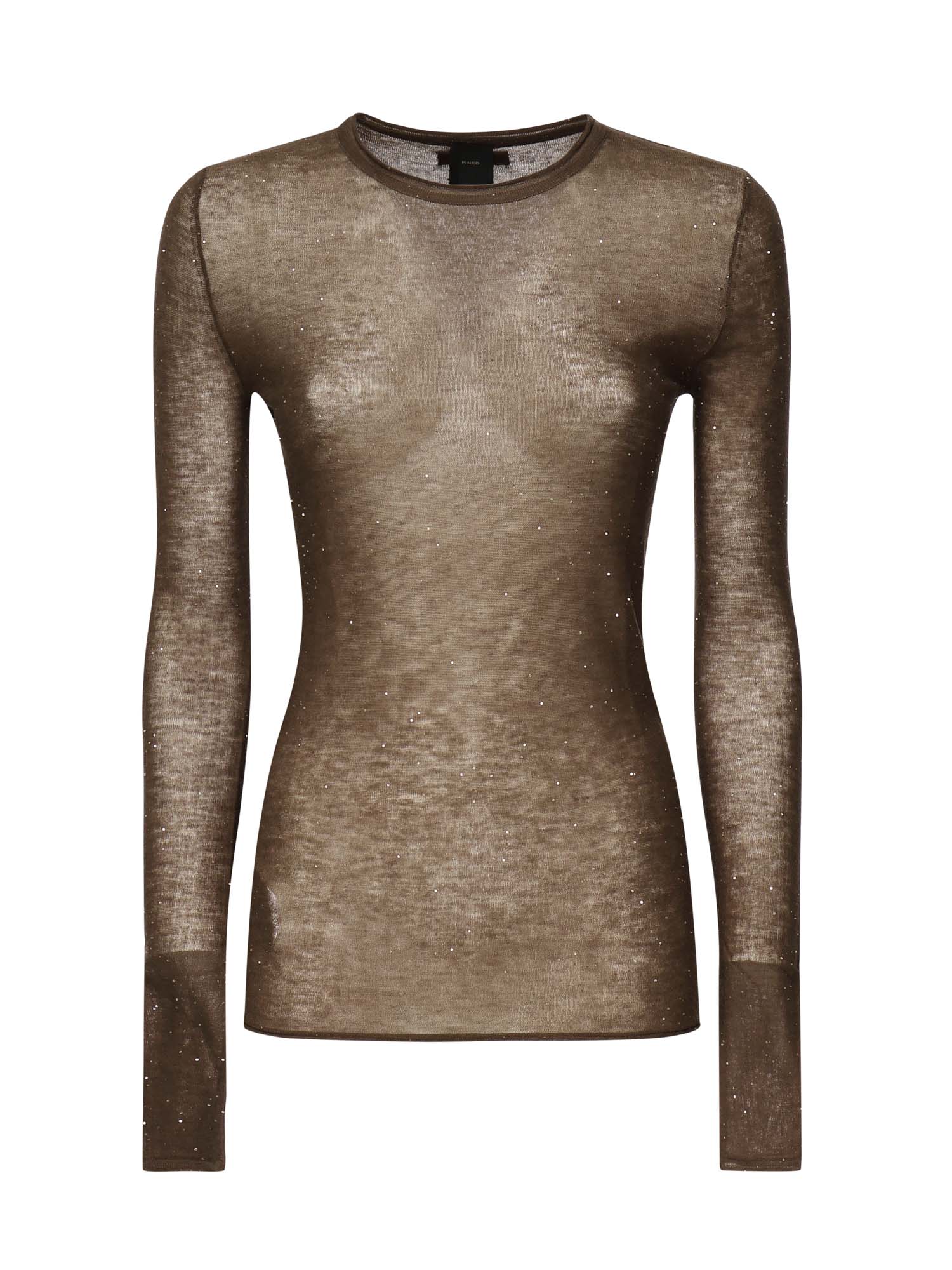 Maglia Pico con micro paillettes 105398 A2PML73 PINKO 