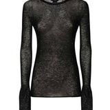 Maglia Pico con micro paillettes 105398 A2PMZ99 PINKO 