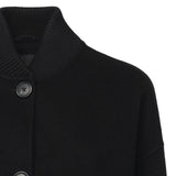 Cappotto lungo in panno double 105404 A1ZQZ99 PINKO 