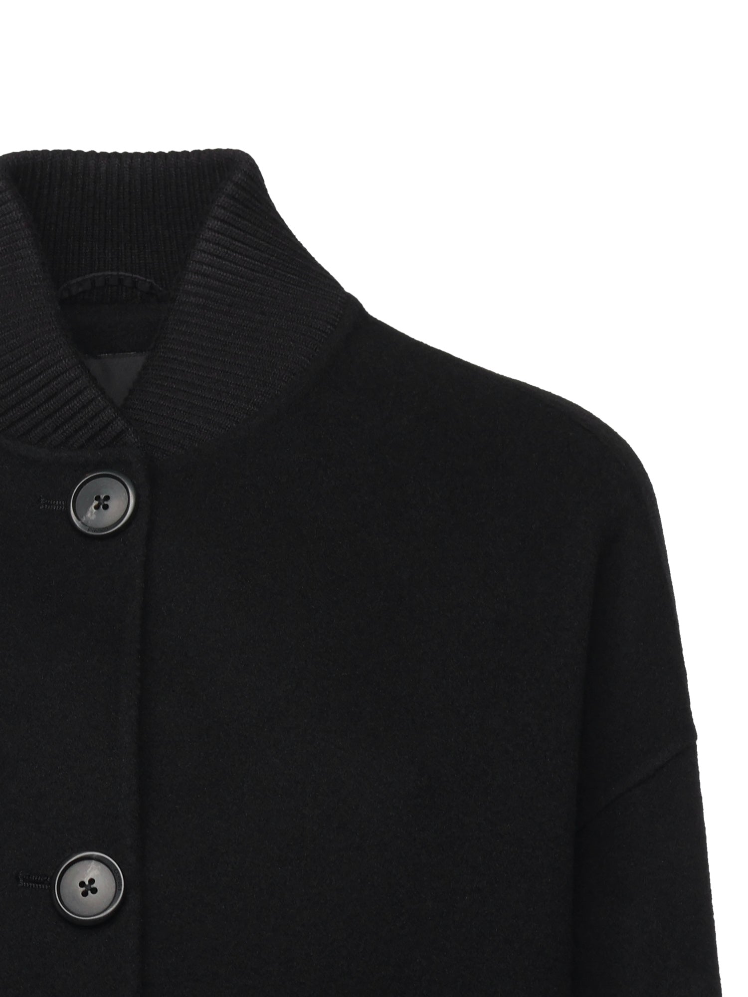 Cappotto lungo in panno double 105404 A1ZQZ99 PINKO 