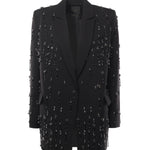 Blazer con cristalli e perle 105411 A2PNZ99 PINKO 