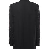 Blazer con cristalli e perle 105411 A2PNZ99 PINKO 