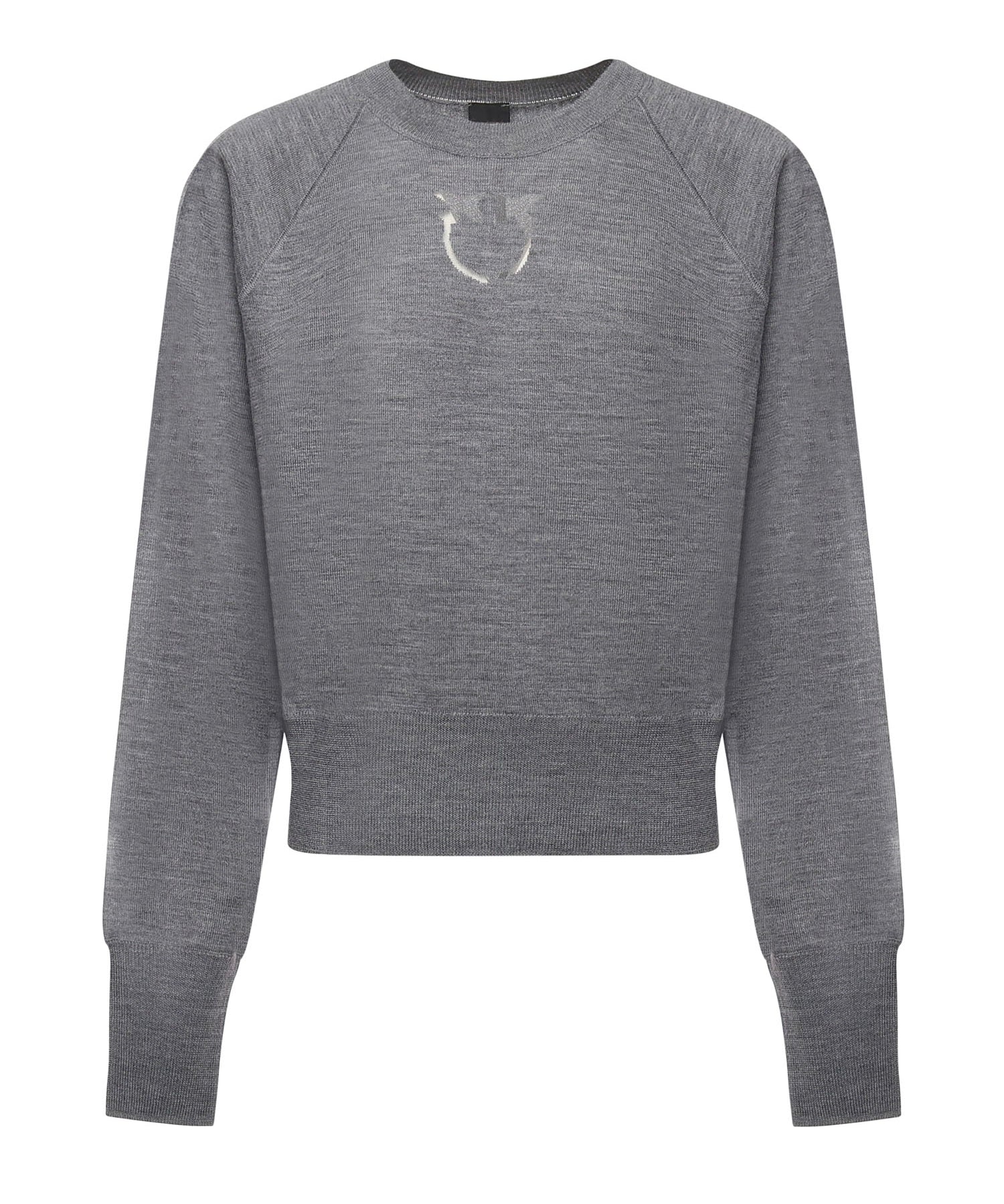 Maglia con logo in lana 105417 A18MII2 PINKO 