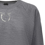 Maglia con logo in lana 105417 A18MII2 PINKO 