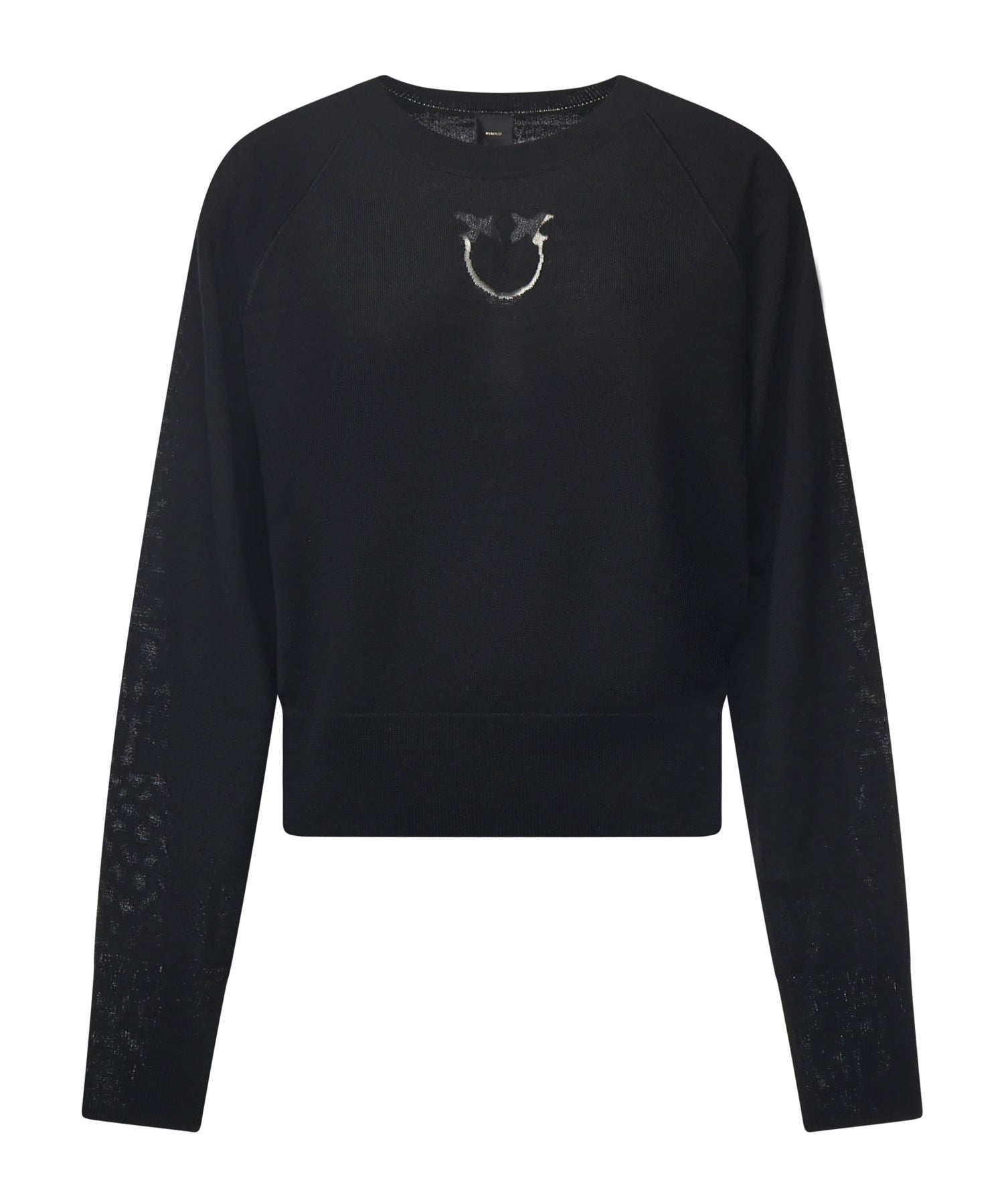 Maglia con logo in lana<BR/> 105417 A18MZ99 PINKO 