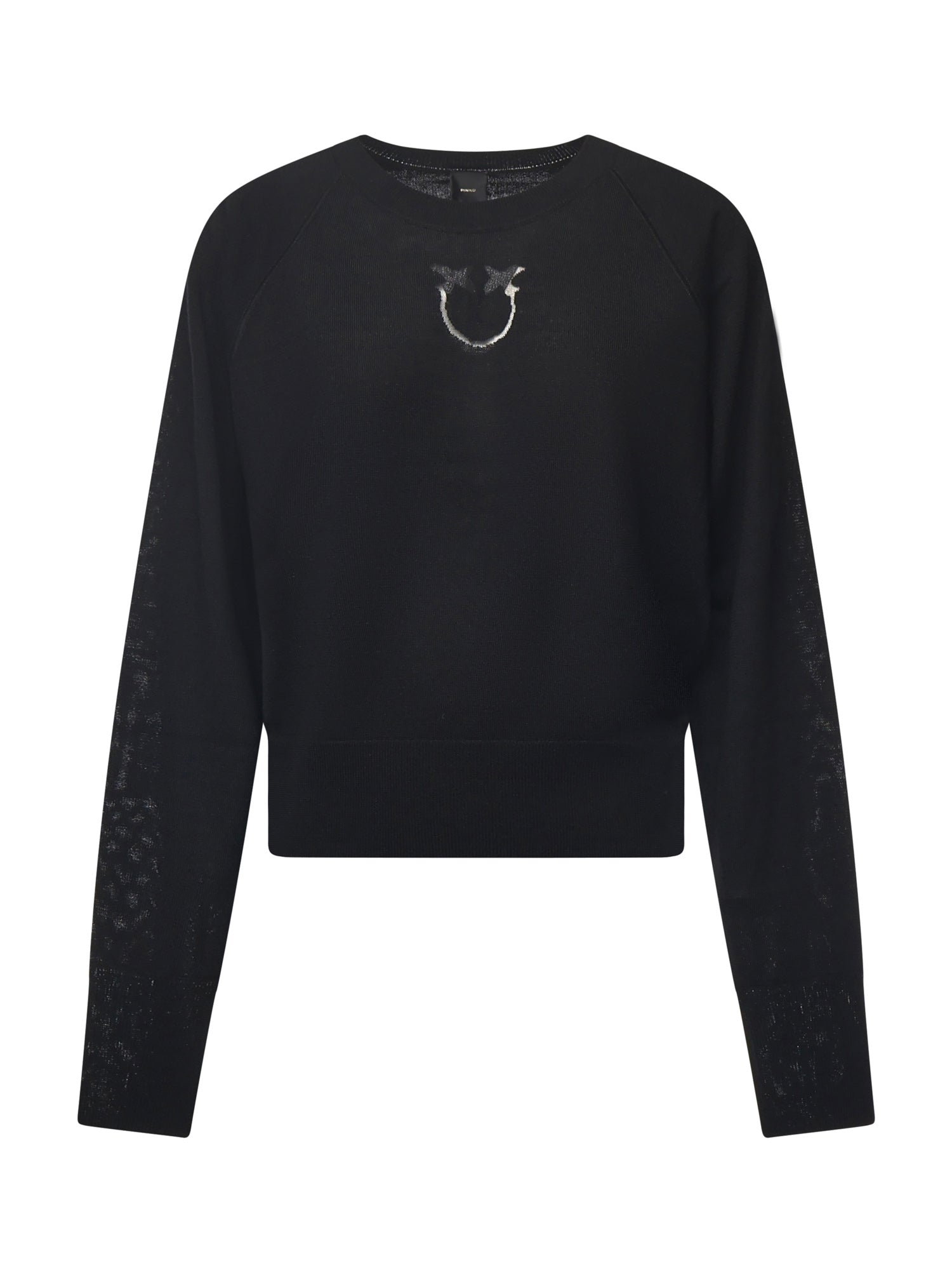 Maglia con logo in lana<BR/> 105417 A18MZ99 PINKO 