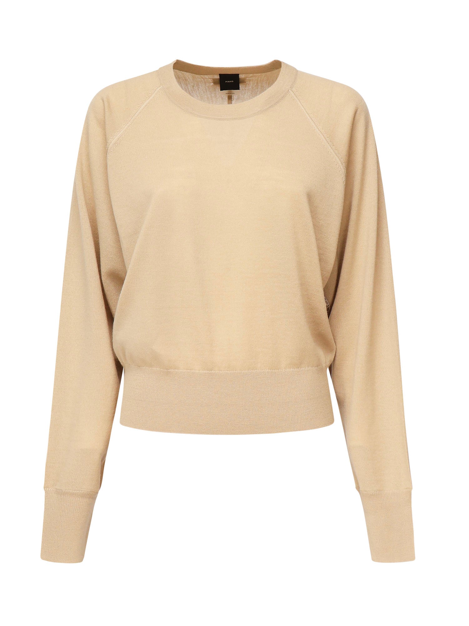 Pullover lanzarote in lana<BR/> 105417 A2PUC65 PINKO 